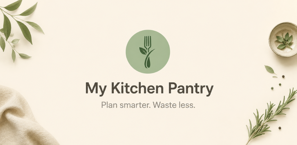My Kitchen Pantry app banner